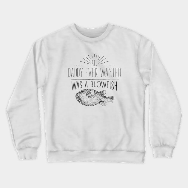 Blowfish Crewneck Sweatshirt by manospd